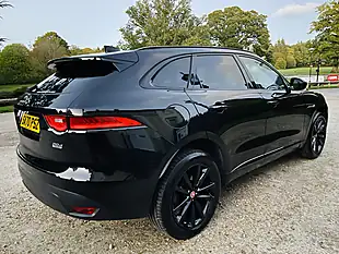 Used 2020 Jaguar F-Pace Chequered Flag Black - Interior and Exterior details 4