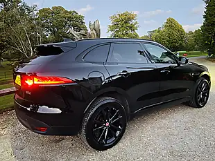 Used 2020 Jaguar F-Pace Chequered Flag Black - Interior and Exterior details 8