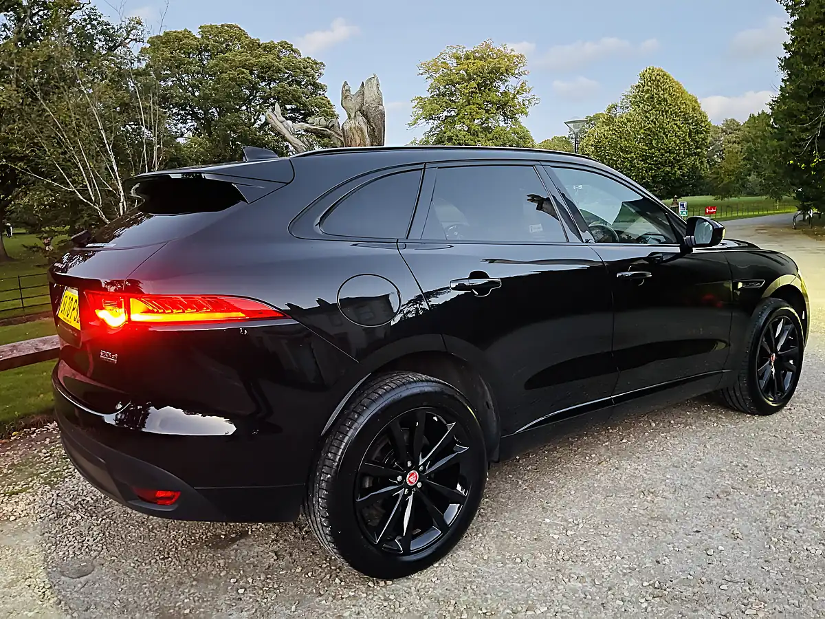 Used 2020 Jaguar F-Pace Chequered Flag Black - Interior and Exterior details 8