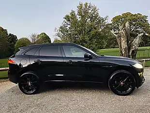 Used 2020 Jaguar F-Pace Chequered Flag Black - Interior and Exterior details 9