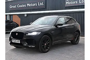 Used 2020 Jaguar F-Pace Chequered Flag Black - Interior and Exterior details 2