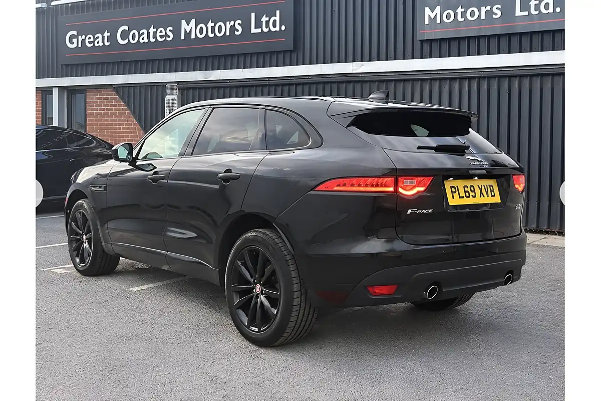 Used 2020 Jaguar F-Pace Chequered Flag Black - Interior and Exterior details 3