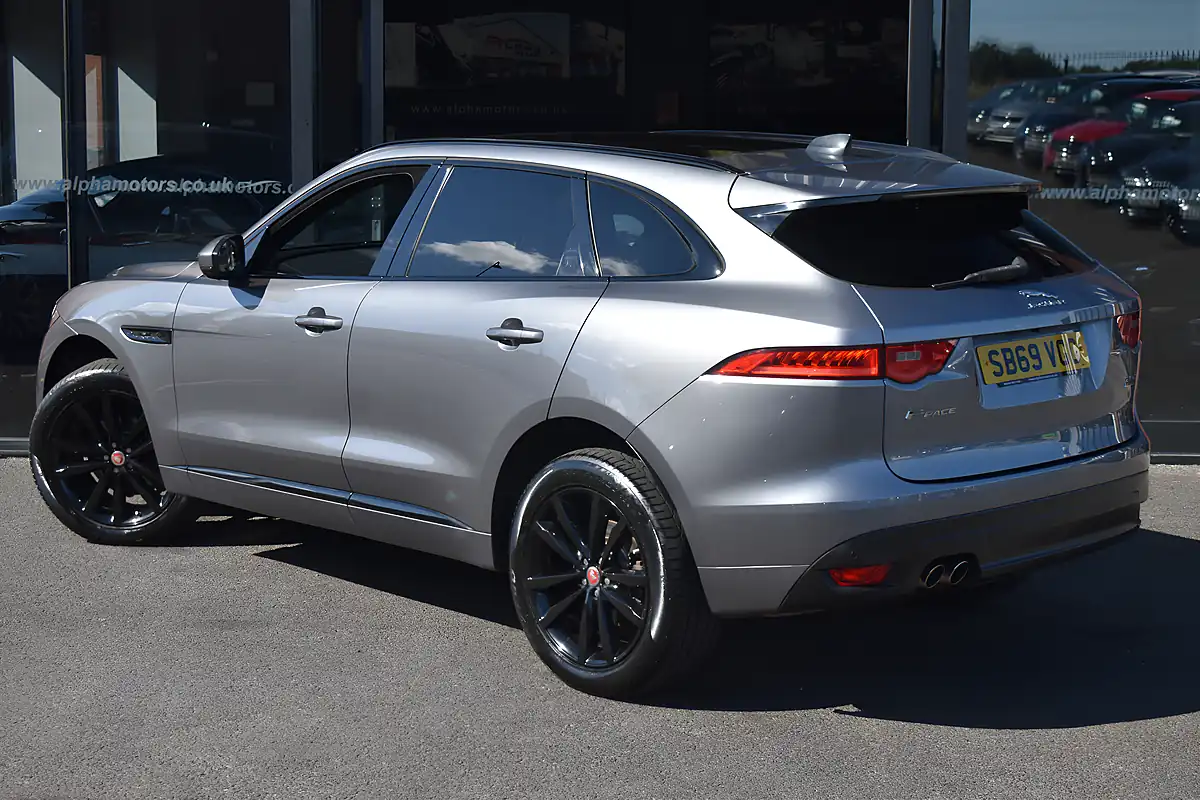 Used 2020 Jaguar F-Pace Chequered Flag Eiger Grey - Interior and Exterior details 2