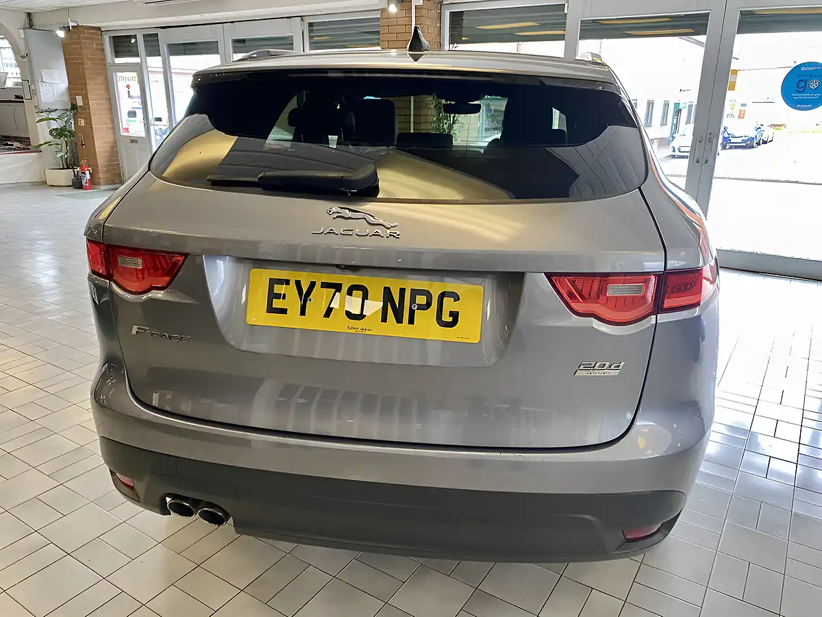Used 2020 Jaguar F-Pace Chequered Flag Grey - Interior and Exterior details 2
