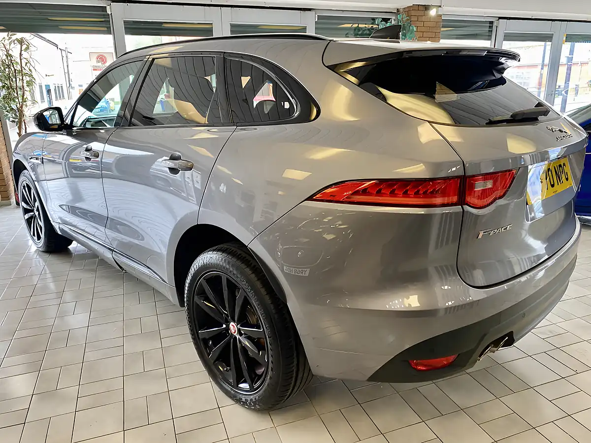 Used 2020 Jaguar F-Pace Chequered Flag Grey - Interior and Exterior details 3