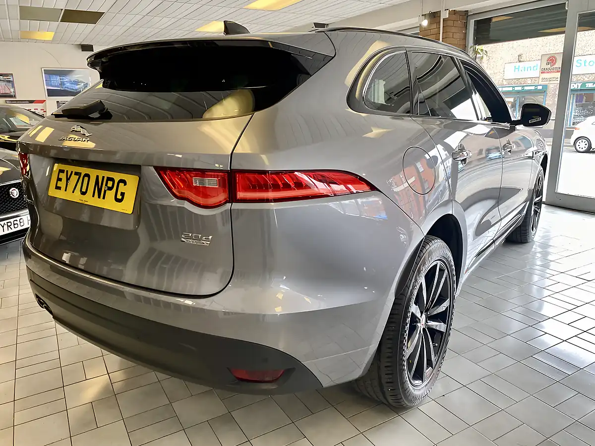 Used 2020 Jaguar F-Pace Chequered Flag Grey - Interior and Exterior details 5