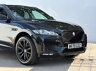 Used 2020 Jaguar F-Pace Chequered Flag Santorini Black - Interior and Exterior details 2