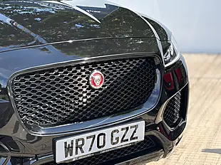 Used 2020 Jaguar F-Pace Chequered Flag Santorini Black - Interior and Exterior details 3