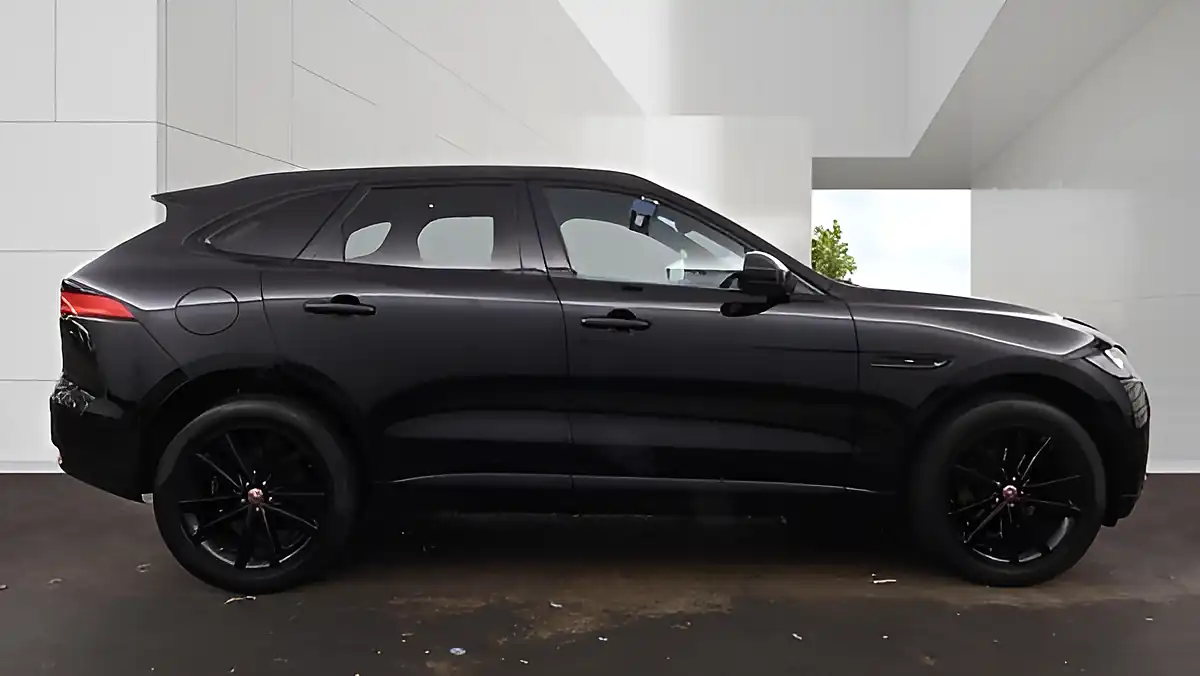 Used 2020 Jaguar F-Pace Chequered Flag Santorini Black - Interior and Exterior details 2