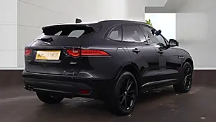 Used 2020 Jaguar F-Pace Chequered Flag Santorini Black - Interior and Exterior details 3