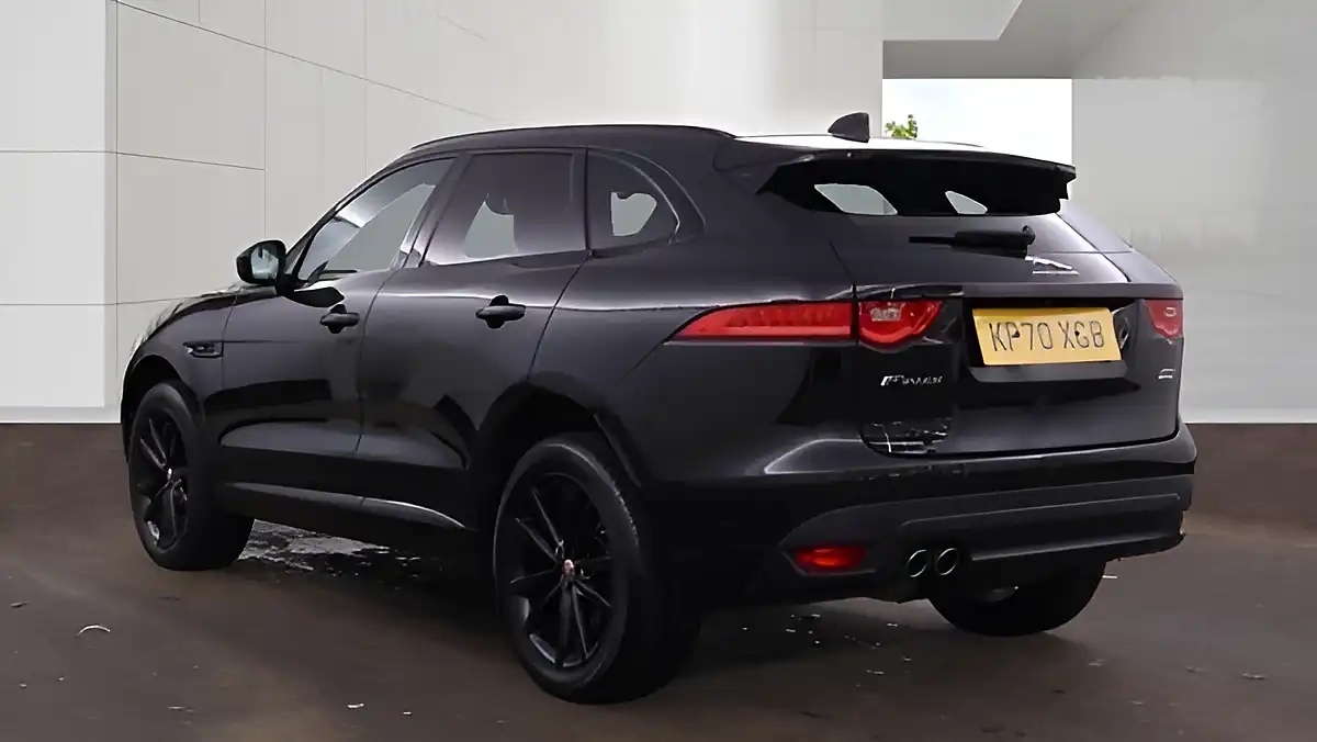 Used 2020 Jaguar F-Pace Chequered Flag Santorini Black - Interior and Exterior details 5