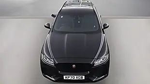 Used 2020 Jaguar F-Pace Chequered Flag Santorini Black - Interior and Exterior details 8