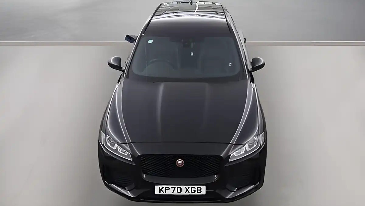 Used 2020 Jaguar F-Pace Chequered Flag Santorini Black - Interior and Exterior details 8