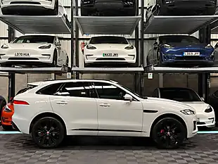 Used 2020 Jaguar F-Pace Chequered Flag White - Interior and Exterior details 9