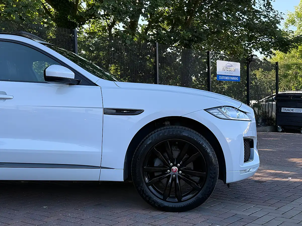 Used 2020 Jaguar F-Pace Chequered Flag White - Interior and Exterior details 15