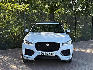 Used 2020 Jaguar F-Pace Chequered Flag White - Interior and Exterior details 4