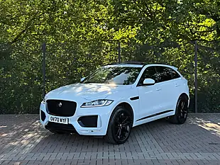 Used 2020 Jaguar F-Pace Chequered Flag White - Interior and Exterior details 5