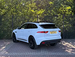 Used 2020 Jaguar F-Pace Chequered Flag White - Interior and Exterior details 7