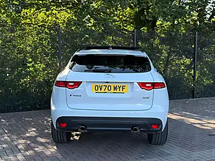 Used 2020 Jaguar F-Pace Chequered Flag White - Interior and Exterior details 8