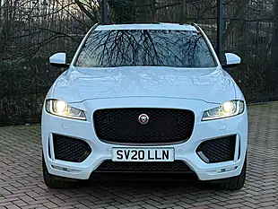 Used 2020 Jaguar F-Pace Chequered Flag White - Interior and Exterior details 4