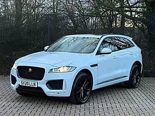Used 2020 Jaguar F-Pace Chequered Flag White - Interior and Exterior details 5
