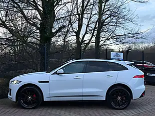 Used 2020 Jaguar F-Pace Chequered Flag White - Interior and Exterior details 6