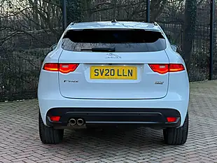 Used 2020 Jaguar F-Pace Chequered Flag White - Interior and Exterior details 8