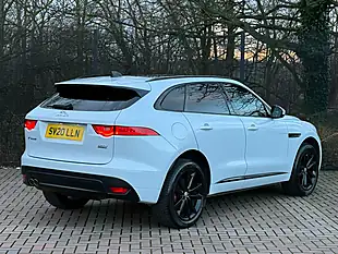 Used 2020 Jaguar F-Pace Chequered Flag White - Interior and Exterior details 9