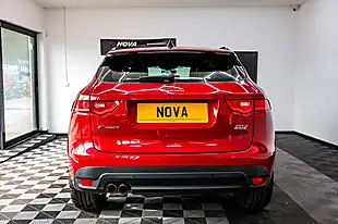 Used 2020 Jaguar F-Pace R-Sport Red - Interior and Exterior details 11