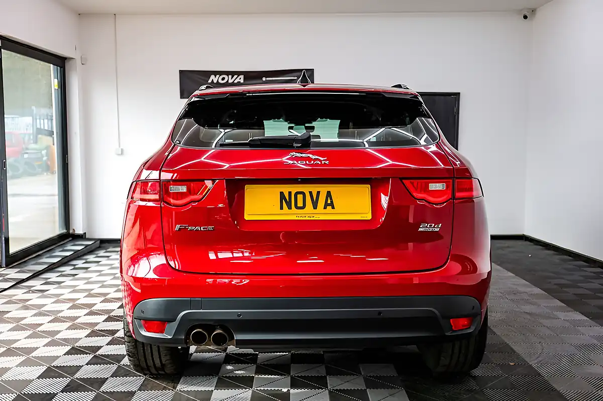 Used 2020 Jaguar F-Pace R-Sport Red - Interior and Exterior details 11