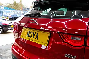 Used 2020 Jaguar F-Pace R-Sport Red - Interior and Exterior details 13