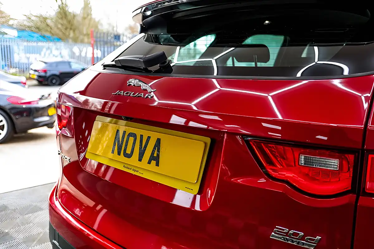 Used 2020 Jaguar F-Pace R-Sport Red - Interior and Exterior details 13