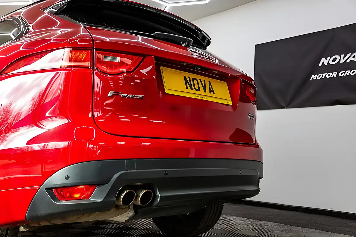 Used 2020 Jaguar F-Pace R-Sport Red - Interior and Exterior details 14