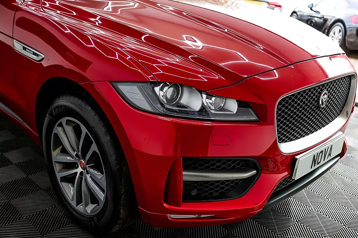 Used 2020 Jaguar F-Pace R-Sport Red - Interior and Exterior details 17