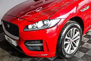 Used 2020 Jaguar F-Pace R-Sport Red - Interior and Exterior details 18