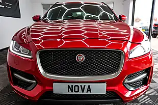 Used 2020 Jaguar F-Pace R-Sport Red - Interior and Exterior details 8