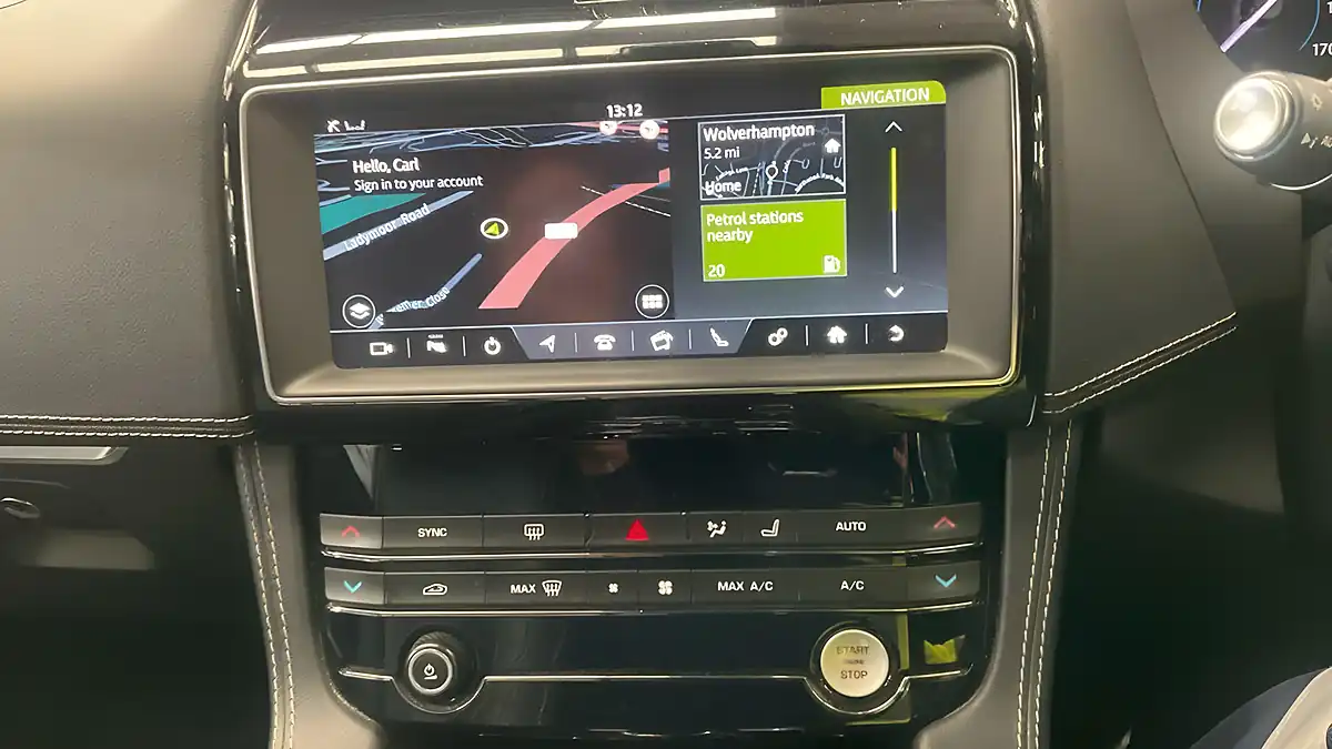 Used 2020 Jaguar F-Pace R-Sport White - Interior and Exterior details 10