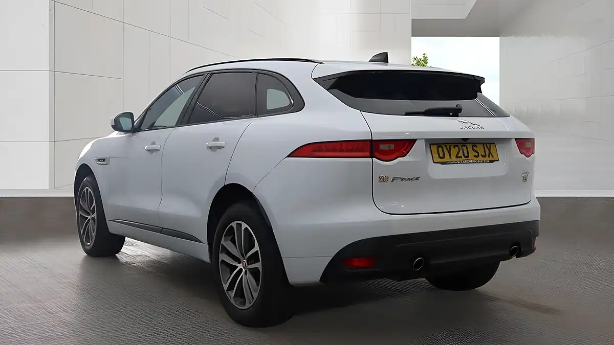 Used 2020 Jaguar F-Pace R-Sport White - Interior and Exterior details 3
