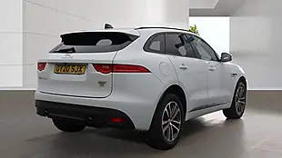 Used 2020 Jaguar F-Pace R-Sport White - Interior and Exterior details 4