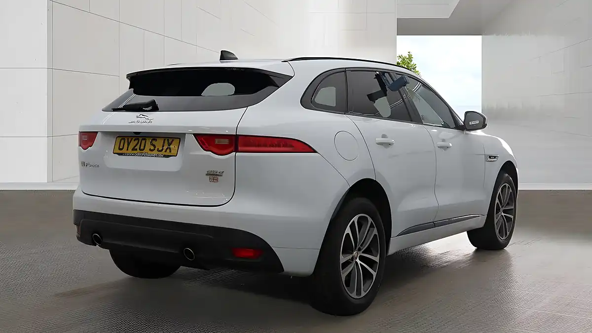 Used 2020 Jaguar F-Pace R-Sport White - Interior and Exterior details 4
