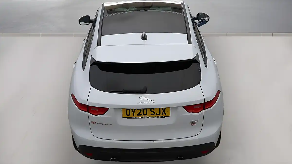 Used 2020 Jaguar F-Pace R-Sport White - Interior and Exterior details 8