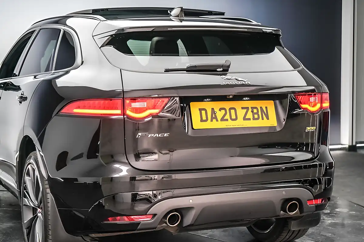 Used 2020 Jaguar F-Pace Sport Santorini Black - Interior and Exterior details 12