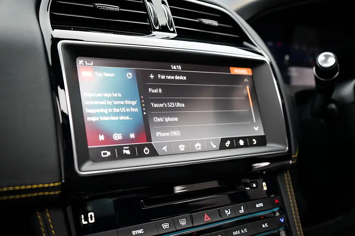Used 2020 Jaguar F-Pace Sport Santorini Black - Interior and Exterior details 19