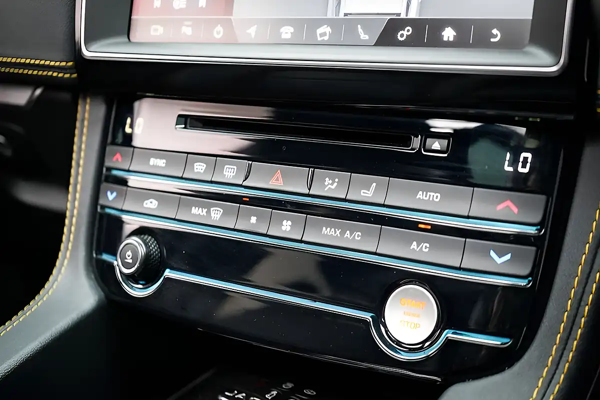 Used 2020 Jaguar F-Pace Sport Santorini Black - Interior and Exterior details 20