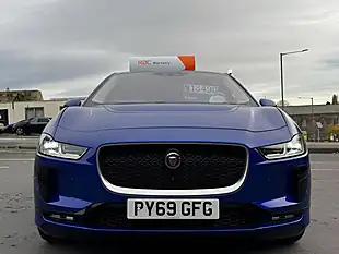 Used 2020 Jaguar I-Pace Hse 5DR Blue - Interior and Exterior details 5