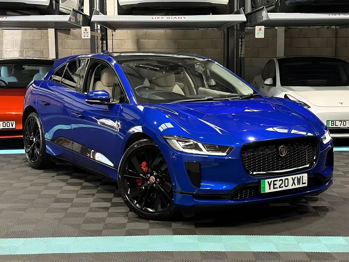 Used 2020 Jaguar I-Pace Hse Blue - Front View
