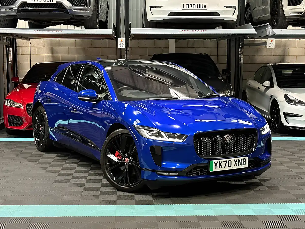 Used 2020 Jaguar I-Pace Hse Blue - Front View