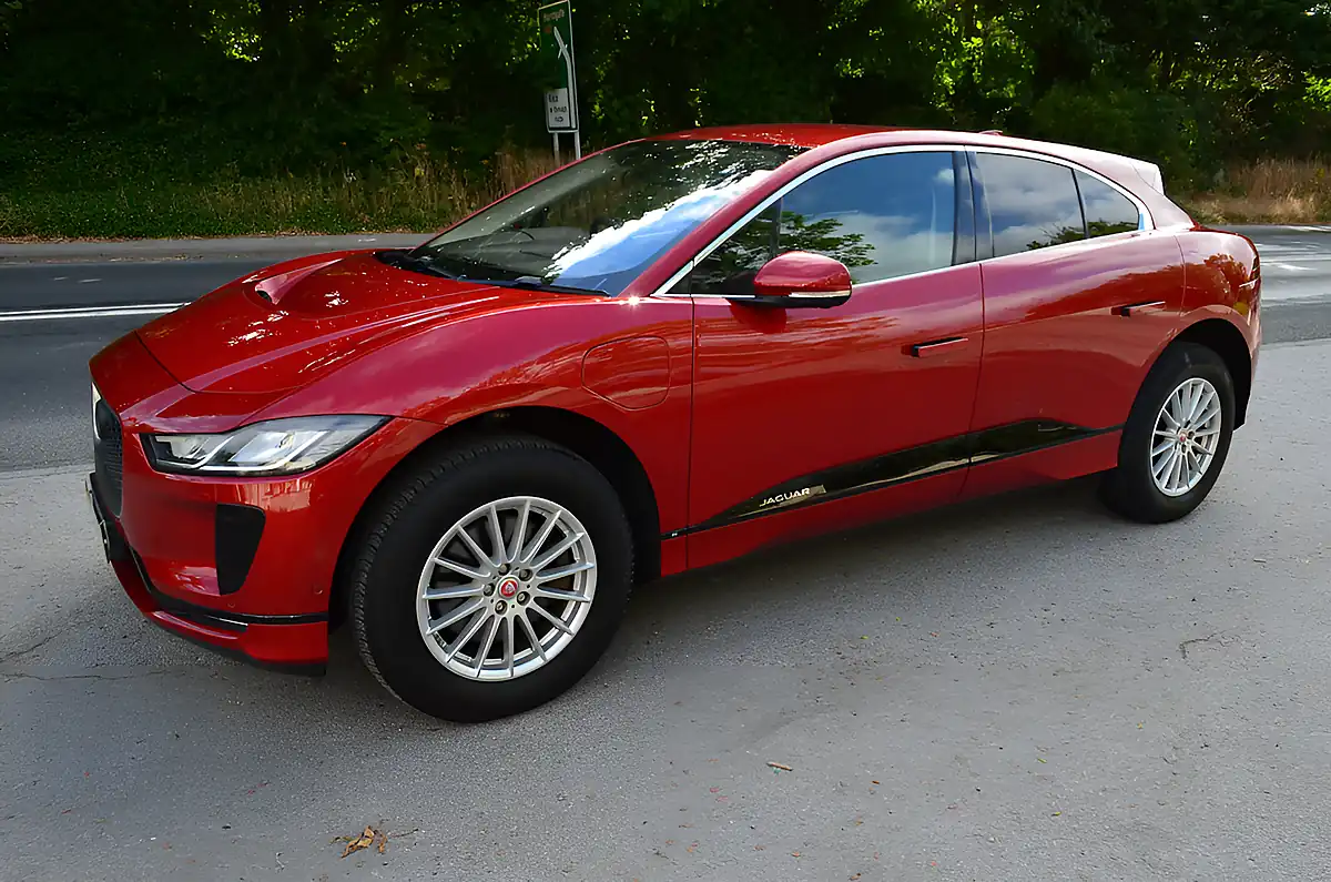 Used 2020 Jaguar I-Pace S Red - Interior and Exterior details 5