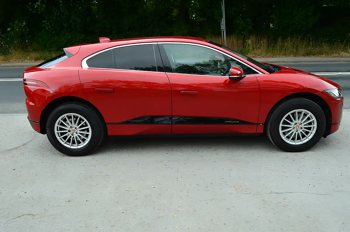 Used 2020 Jaguar I-Pace S Red - Interior and Exterior details 6