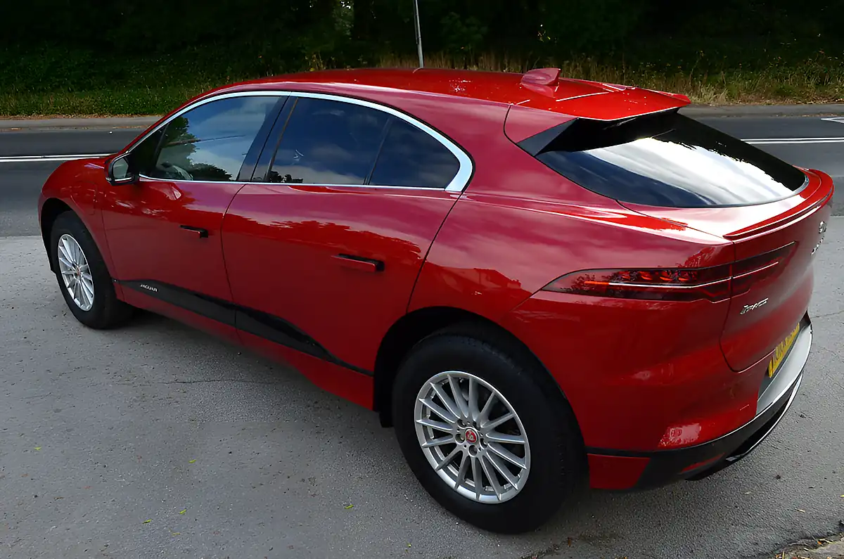 Used 2020 Jaguar I-Pace S Red - Interior and Exterior details 7